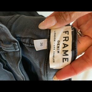 Navy Blue Frame Denim